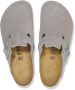 Birkenstock BOSTON SUEDE PURE SAGE slippersPopulaire Groen - Thumbnail 19