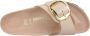 Birkenstock Madrid Narrow Big Buckle Natural Leather Patent High-Shine New Beige - Thumbnail 42