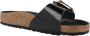 Birkenstock Natuurlijk Leder Madrid Sandalen Black Dames - Thumbnail 6