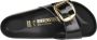 Birkenstock Natuurlijk Leder Madrid Sandalen Black Dames - Thumbnail 8