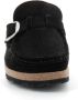 Birkenstock Sandalen Black Buckley Shearling Suede Slip-On Shoes in zwart - Thumbnail 9