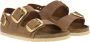 Birkenstock Milano Big Buckle Sandal Brown Dames - Thumbnail 4