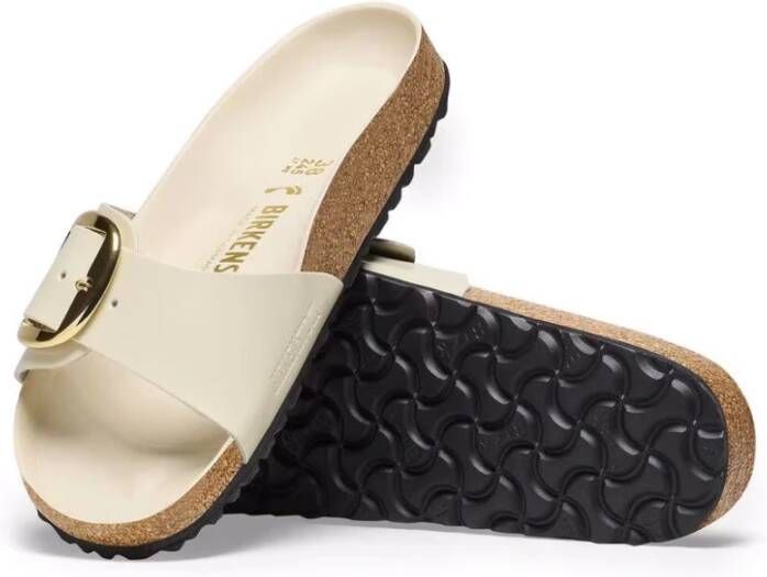 Birkenstock Natuurlijk Leren Big Buckle Sandalen