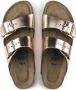Birkenstock Slippers ARIZONA SFB in smalle schoenwijdte metallic-look met soft-voetbed - Thumbnail 6