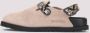 Birkenstock Natuurlijke Slangenstijl Sandalen Beige Dames - Thumbnail 2