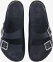 Birkenstock Suede Trim Sandalen Kurkzool Blue Heren - Thumbnail 2