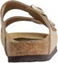Birkenstock Verstelbare Logo Sandalen Rubberen Zool Beige - Thumbnail 14