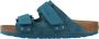Birkenstock Nubuck Suede Leder Sandalen Blue Heren - Thumbnail 4