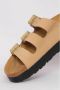 Birkenstock Nubuk Platform Sandalen in Sandcastle - Thumbnail 2