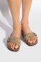 BIRKENSTOCK Slippers Dames Oita Braided Maat: 35 Materiaal: Suède Kleur: Taupe - Thumbnail 10