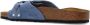 Birkenstock Oita Braided Suede Leather Elemental Blue Narrow - Thumbnail 15