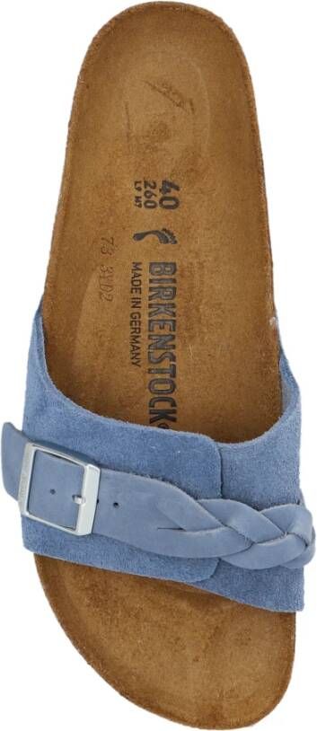 Birkenstock Oita Gevlochten slides Blue Dames