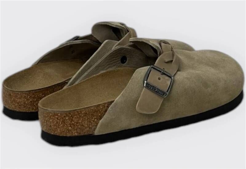 Birkenstock Ontdek Boston Herensandalen Koop Nu! Brown Heren