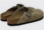 BIRKENSTOCK Instappers Boston Braided Maat: 35 Materiaal: Suède Kleur: Zand - Thumbnail 14