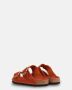 Birkenstock Oranje Leren Sandalen met Verstelbare Banden Orange Dames - Thumbnail 22