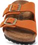 Birkenstock Arizona Oranje Nubuck Sandalen Orange Dames - Thumbnail 4