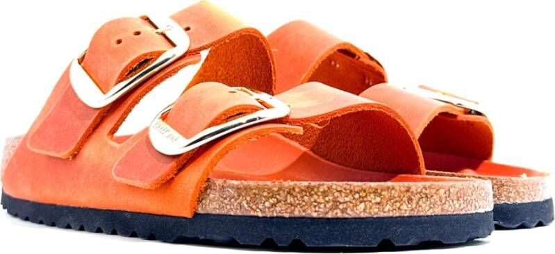 Birkenstock Oranje Sandalen Arizona Big Buckle Orange Dames