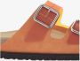 Birkenstock Suede Trim Sandalen Kurkzool Orange Heren - Thumbnail 5