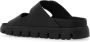 Birkenstock Zwarte Leren Verstelbare Strap Sandalen Black Dames - Thumbnail 24