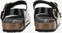BIRKENSTOCK Slippers Dames Milano Big Buckle Dames Maat: 40 Materiaal: Leer Kleur: Zwart - Thumbnail 12