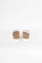 Birkenstock Platform Sandalen met Verstelbare Metalen Gesp White Dames - Thumbnail 4