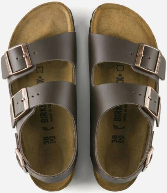 Birkenstock Platte sandalen Bruin Heren