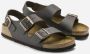 Birkenstock slipper MILANO Dark Brown regular Naturleder Smooth Leather - Thumbnail 6