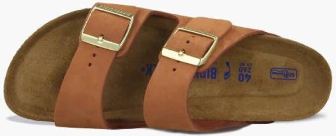 Birkenstock Platte sandalen Bruin Heren