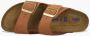 Birkenstock Arizona Slippers Ginger Brown Narrow fit | Cognac | Imitatieleer - Thumbnail 14
