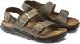 Birkenstock Groene sandalen met blauwe accenten Groen Unisex - Thumbnail 5