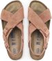 Birkenstock Tulum Dames Sandalen Earth Red Narrow fit | Rood | Suède - Thumbnail 6