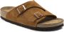 Birkenstock Platte Sandalen Zurich Mink Bruine Moccasin Brown - Thumbnail 14