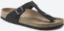 Birkenstock Gizeh BFBC Earthy Vegan Sandalen Narrow bruin zwart - Thumbnail 13