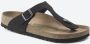 Birkenstock Gizeh BFBC Earthy Vegan Sandalen Narrow bruin zwart - Thumbnail 11