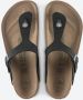 Birkenstock Gizeh BFBC Earthy Vegan Sandalen Narrow bruin zwart - Thumbnail 14