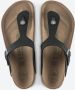 Birkenstock Gizeh BFBC Earthy Vegan Sandalen Narrow bruin zwart - Thumbnail 12