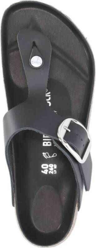 Birkenstock Platte sandalen Zwart Dames