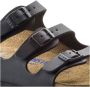 Birkenstock Florida BS Dames Sandaal Zwart Dames - Thumbnail 8