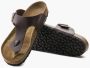 Birkenstock Ramses Birko-Flor Sandalen Brown Unisex - Thumbnail 4