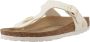 Birkenstock Rivet Logo Textile Slippers Beige Dames - Thumbnail 3