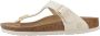 Birkenstock Rivet Logo Textile Slippers Beige Dames - Thumbnail 4