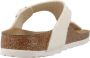 Birkenstock Rivet Logo Textile Slippers Beige Dames - Thumbnail 5