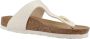 Birkenstock Rivet Logo Textile Slippers Beige Dames - Thumbnail 6