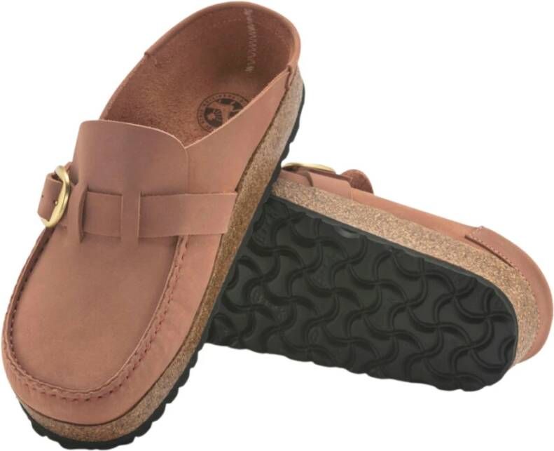 Birkenstock Buckley Roze Gespsandalen Pink Dames