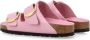 Birkenstock Roze Leren Sandalen met Grote Gesp Pink Dames - Thumbnail 4