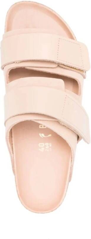 Birkenstock UJI Slides en Thong Sandalen Beige Dames