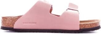 Birkenstock Roze Sandalen met Zijlogo Pink Dames