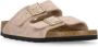 Birkenstock Roze Suède Sandalen met Kurken Zool Pink Dames - Thumbnail 4