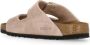 Birkenstock Roze Suède Sandalen met Kurken Zool Pink Dames - Thumbnail 5