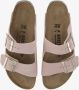 Birkenstock Roze Suède Sandalen met Kurken Zool Pink Dames - Thumbnail 9